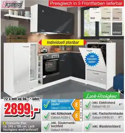 Möbelfundgrube Express Eckküche Star Angebot