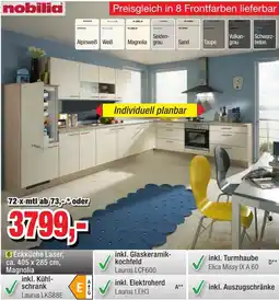 Möbelfundgrube Nobilia Eckküche Laser Angebot