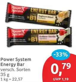Budni Power System Energy Bar Angebot