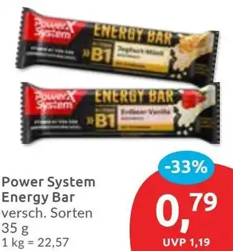 Budni Power System Energy Bar Angebot