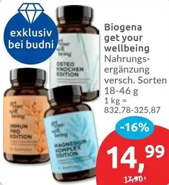 Budni Biogena get your wellbeing Angebot