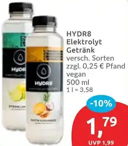 Budni HYDR8 Elektrolyt Getränk Angebot