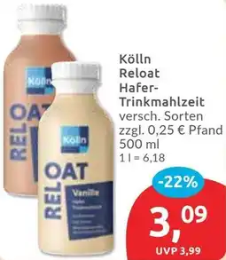 Budni Kölln Reloat Hafer Trinkmahlzeit Angebot