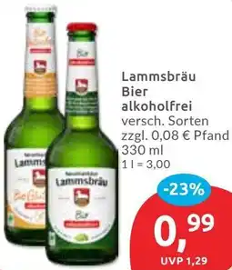 Budni Lammsbräu Bier alkoholfrei Angebot