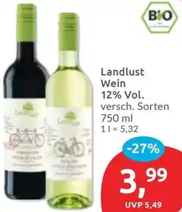 Budni Landlust Wein 12% Vol. Angebot