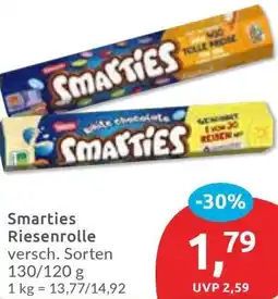 Budni Smarties Riesenrolle Angebot