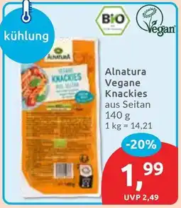 Budni Alnatura Vegane Knackies Angebot