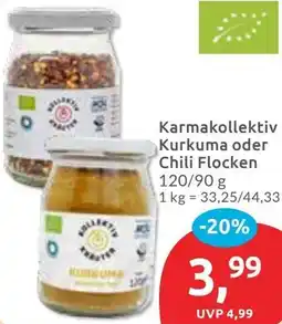 Budni Karmakollektiv Kurkuma oder Chili Flocken Angebot