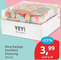 Budni Rico Design Konfetti Packung Angebot