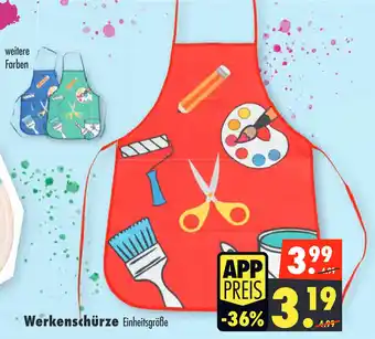 Mäc Geiz Werkenschürze Angebot
