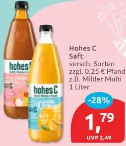 Budni Hohes C Saft Angebot