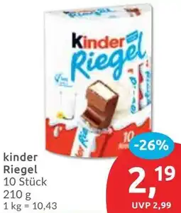 Budni kinder Riegel Angebot