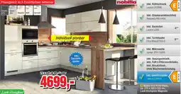 Möbelfundgrube Nobilia Küche in U-Form Flash Angebot