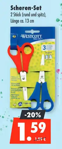 Mäc Geiz WESTCOTT Scheren-Set Angebot