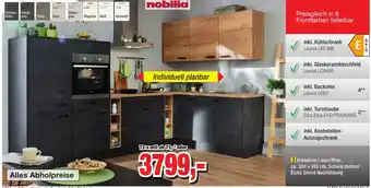 Möbelfundgrube Nobilia Eckküche Laser/Riva Angebot