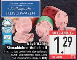 E-Center Bayerischer Bierschinken-Aufschnitt Angebot