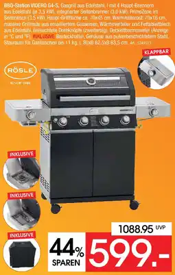 Zurbrüggen RÖSLE BBQ-Station VIDERO G4-S Angebot