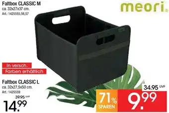 Zurbrüggen Meori Faltbox CLASSIC M Angebot