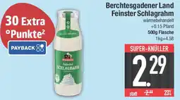 E-Center Berchtesgadener Land Feinster Schlagrahm Angebot