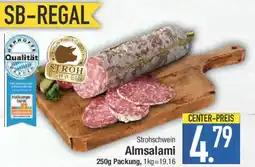 E-Center Strohschwein Almsalami Angebot
