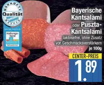 E-Center Bayerische Kantsalami oder Puszta-Kantsalami Angebot