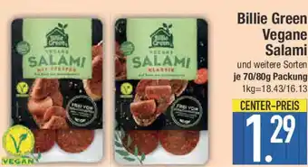 E-Center Billie Green Vegane Salami Angebot