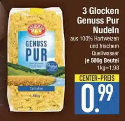 E-Center 3 Glocken Genuss Pur Nudeln Angebot