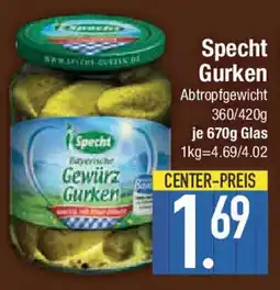 E-Center Specht Gurken Angebot