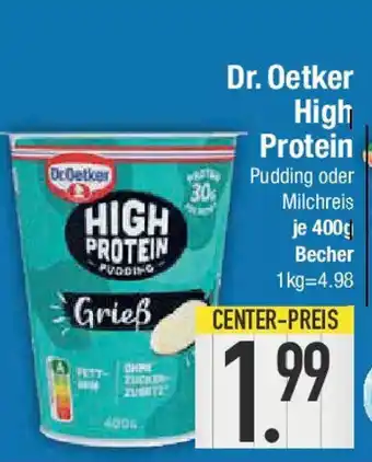 E-Center Dr. Oetker High Protein Angebot