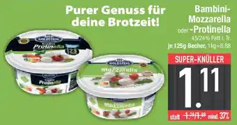 E-Center Bambini- Mozzarella oder -Protinella Angebot
