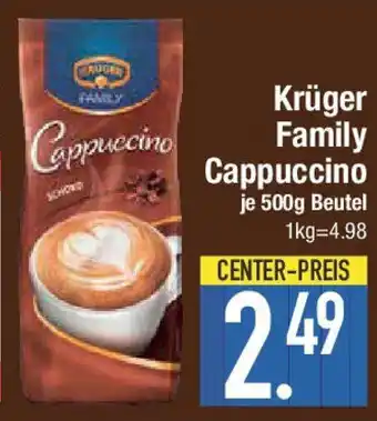E-Center Krüger Family Cappuccino Angebot