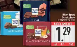 E-Center Ritter Sport Schokolade Angebot
