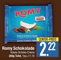 E-Center Romy Schokolade Angebot