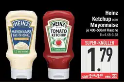 E-Center Heinz Ketchup oder Mayonnaise Angebot
