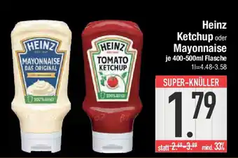 E-Center Heinz Ketchup oder Mayonnaise Angebot