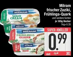 E-Center Milram frischer Zaziki, Frühlings-Quark Angebot
