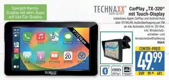 E-Center TECHNAXX CarPlay,,TX-320" mit Touch-Display Angebot