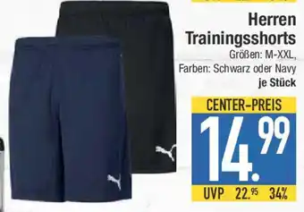 E-Center Herren Trainingsshorts Angebot