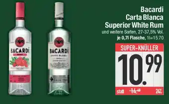 E-Center Bacardi Carta Blanca Superior White Rum Angebot