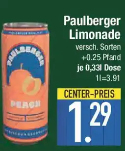 E-Center Paulberger Limonade Angebot