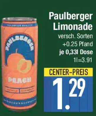 E-Center Paulberger Limonade Angebot
