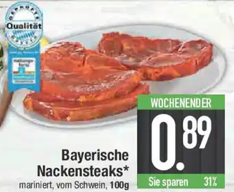 E-Center Bayerische Nackensteaks Angebot