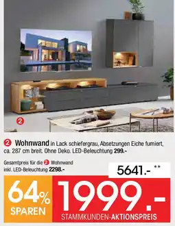 Zurbrüggen Wohnwand Angebot