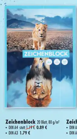 Mäc Geiz Zeichenblock Angebot