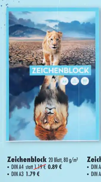 Mäc Geiz Zeichenblock Angebot