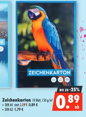 Mäc Geiz Zeichenkarton Angebot