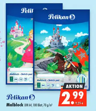Mäc Geiz Pelikan Malblock Angebot