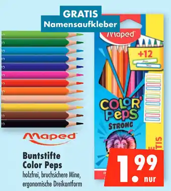Mäc Geiz Maped Buntstifte Color Peps Angebot