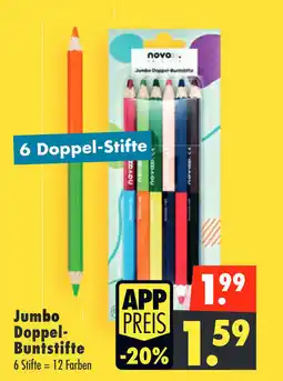 Mäc Geiz novo Jumbo Doppel- Buntstifte Angebot