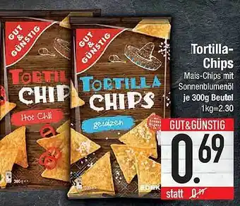E-Center Tortilla-chips Angebot